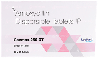 Cavmox 250 Dt Tablet 10